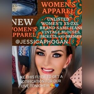 Posh Live Flyer!! Unlisted Women's Jeans, Dresses, and Everything In Between!!